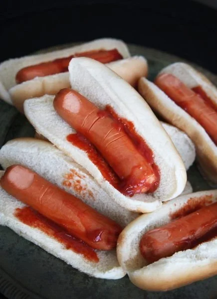 Colorful Halloween dinners for kids with spooky decorations and themes.