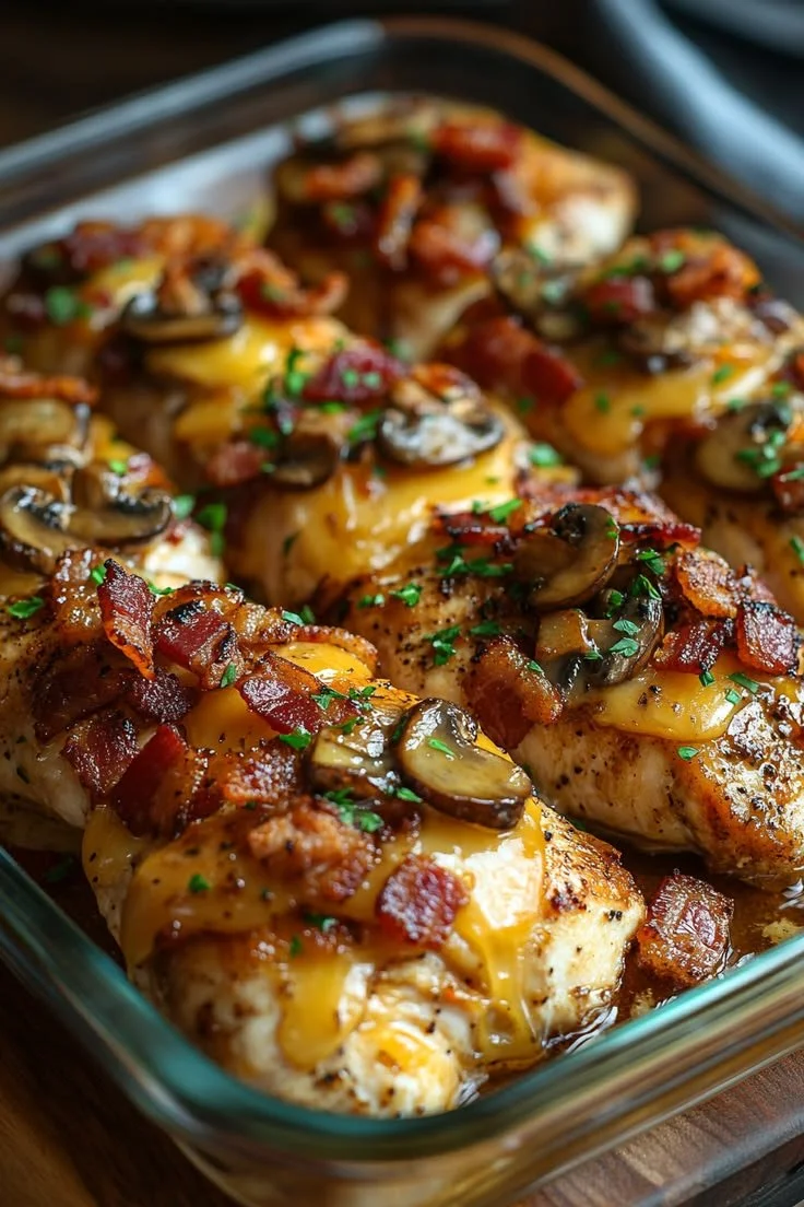 Delicious Alice Springs Chicken recipe inspired by Outback Steakhouse