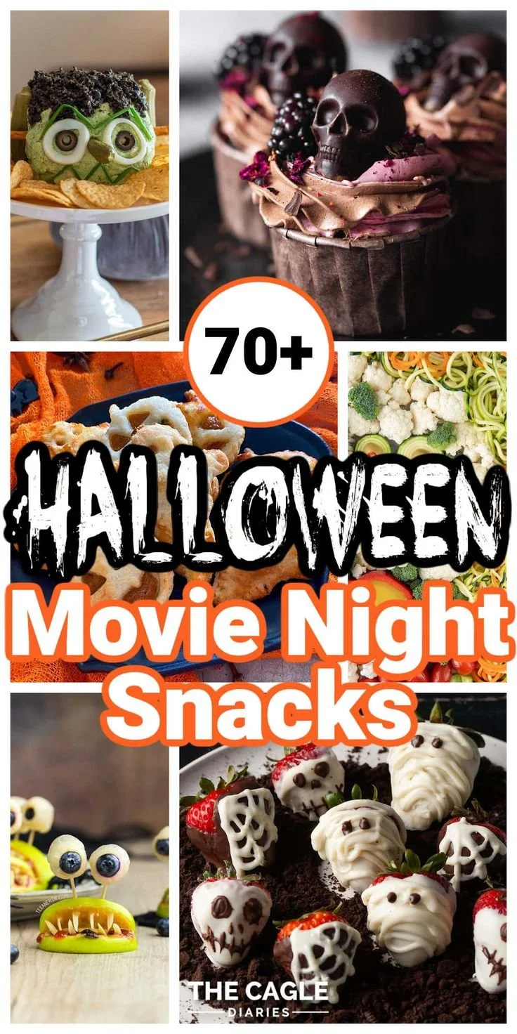 Delicious Halloween snacks for an unforgettable movie night