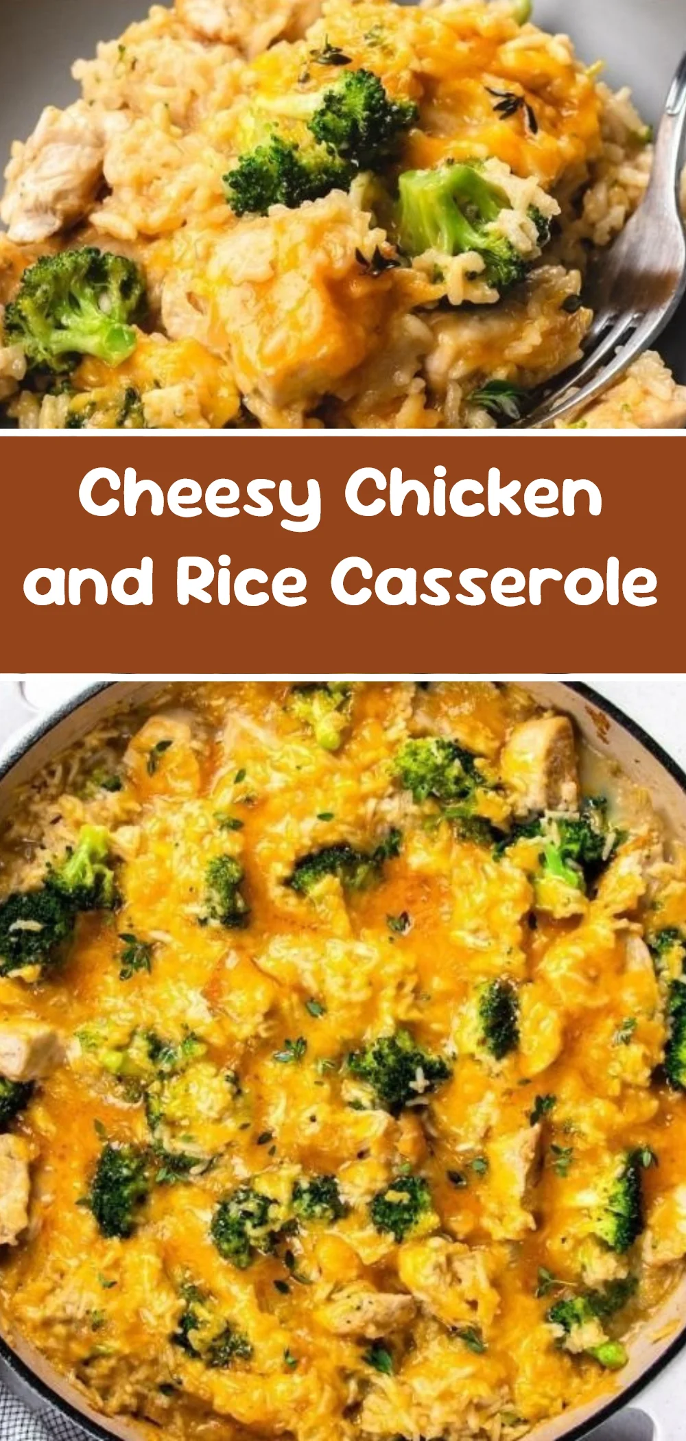 Cheesy Chicken and Rice Casserole