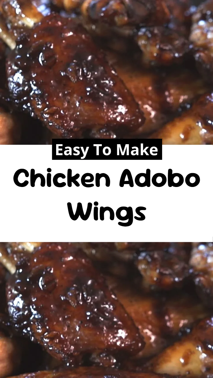Chicken Adobo Wings