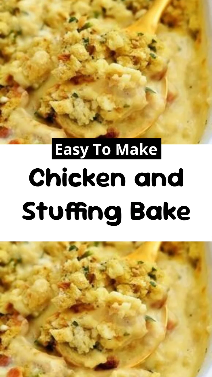 Chicken and Stuffing Bake