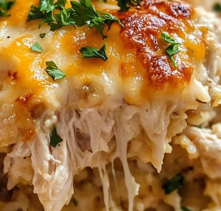Chicken Cauliflower Rice Casserole