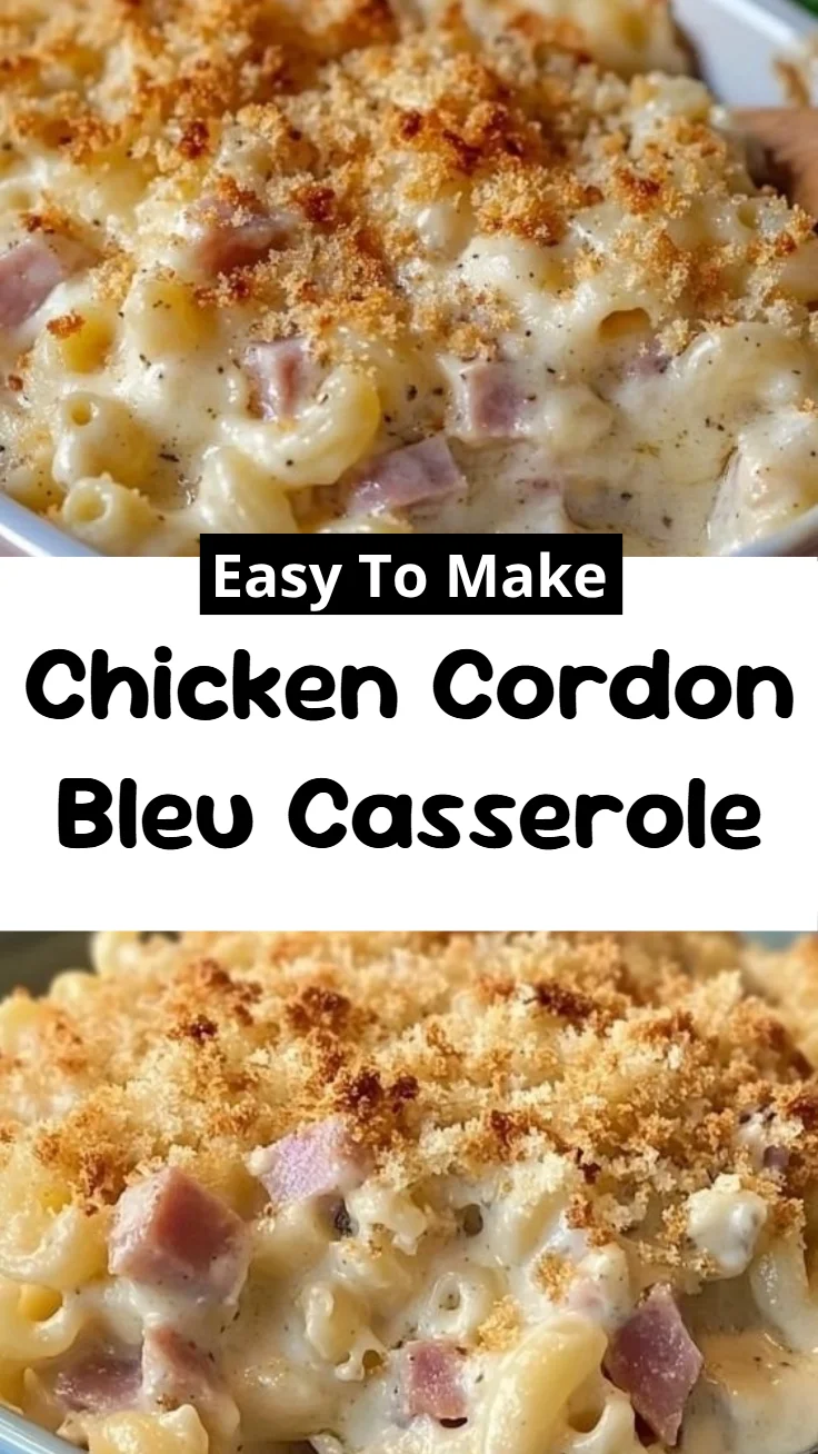 Chicken Cordon Bleu Casserole