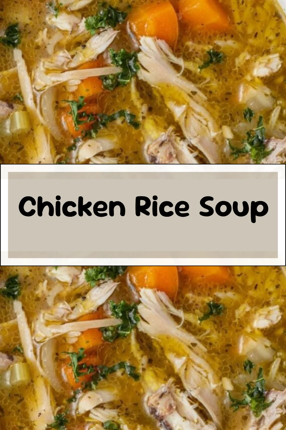 Chicken Rice Soup