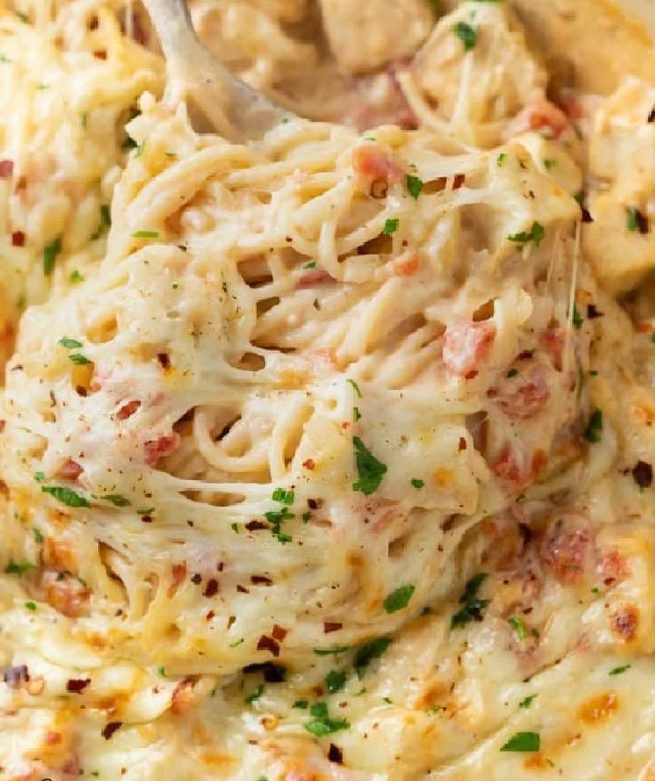 Chicken Spaghetti Casserole