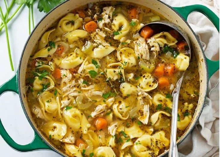 Chicken Tortellini Soup