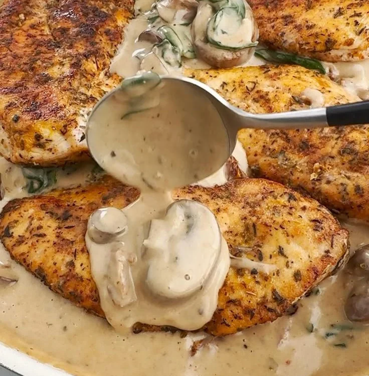 Creamy Mushroom Chicken