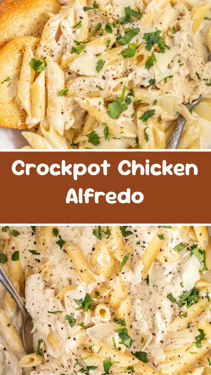 Crockpot Chicken Alfredo