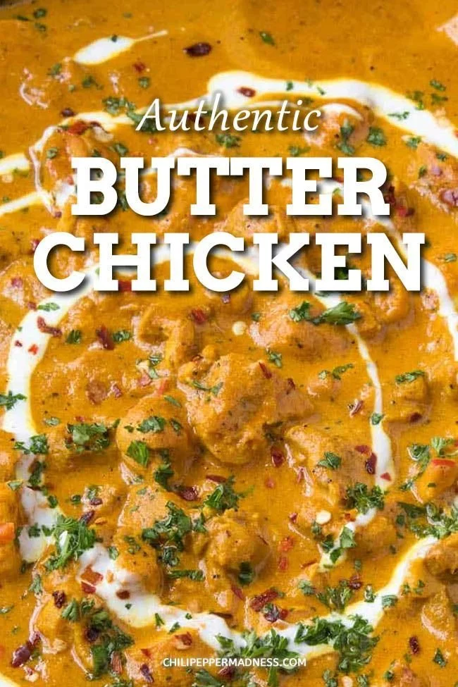 Delicious easy butter chicken served with rice