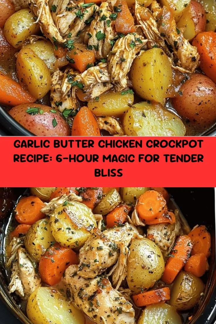 Delicious easy garlic butter chicken served with fresh herbs.