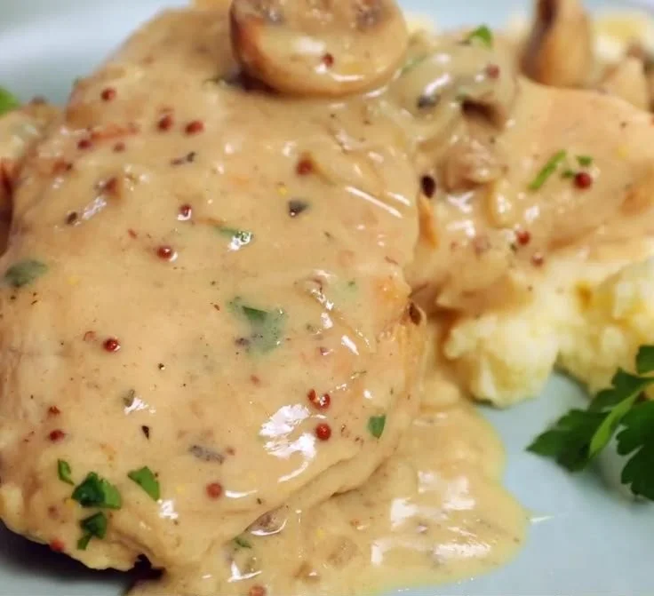 Garlic Mushroom Chicken Breasts
