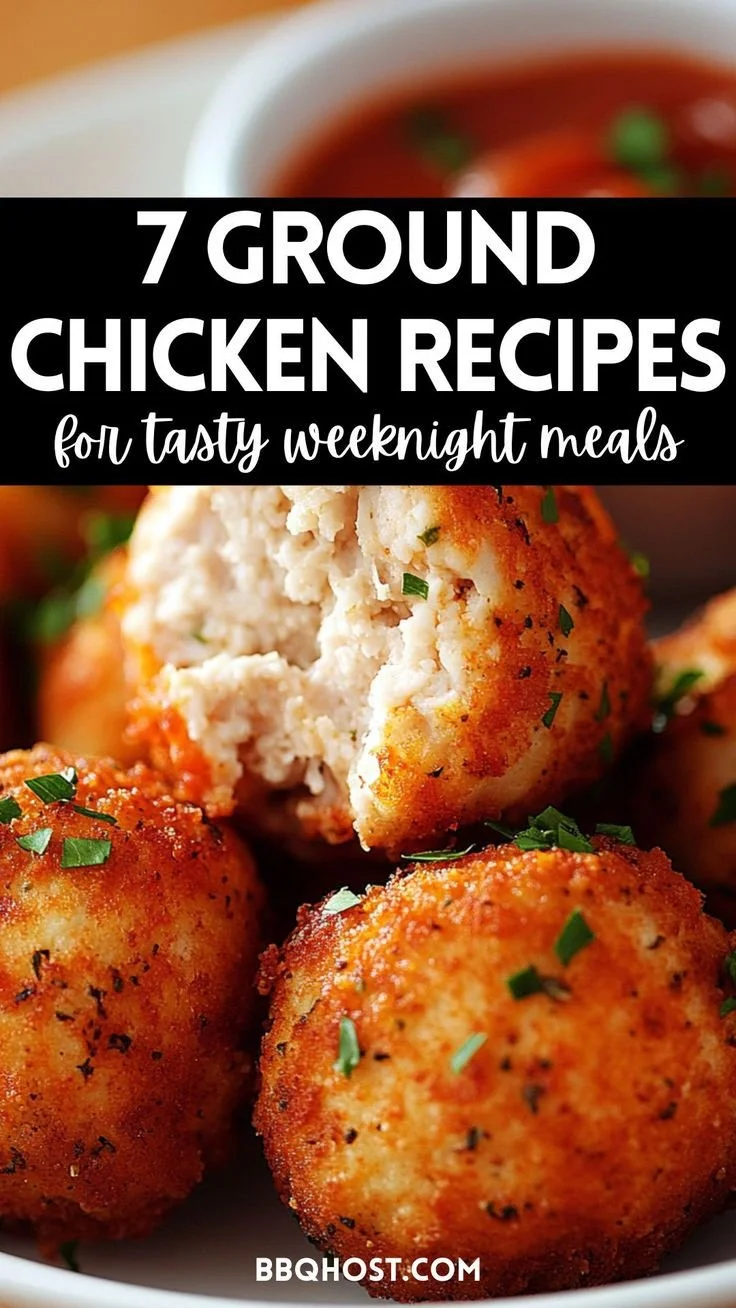 Delicious ground chicken dishes for weeknight meals