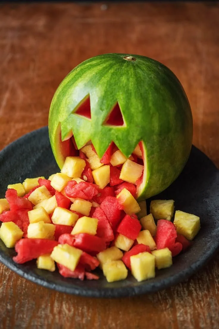 A variety of Halloween themed snacks and treats for festive celebration