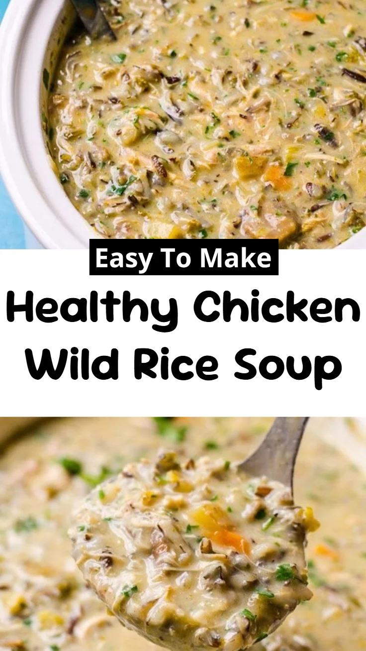 Healthy Chicken Wild Rice Soup