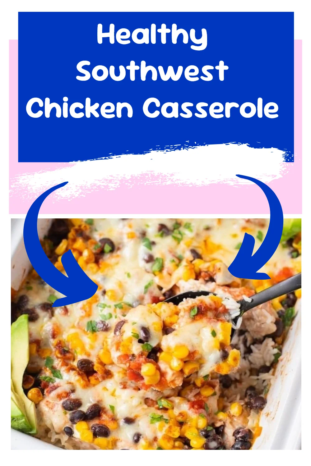 Healthy Southwest Chicken Casserole