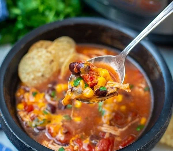 Instant Pot Chicken Tortilla Soup