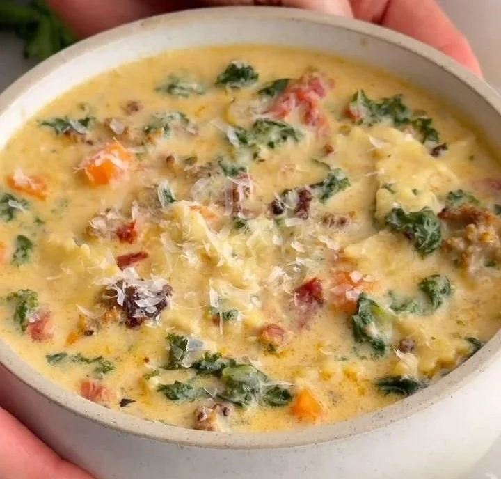 Italian Sausage Pasta Soup