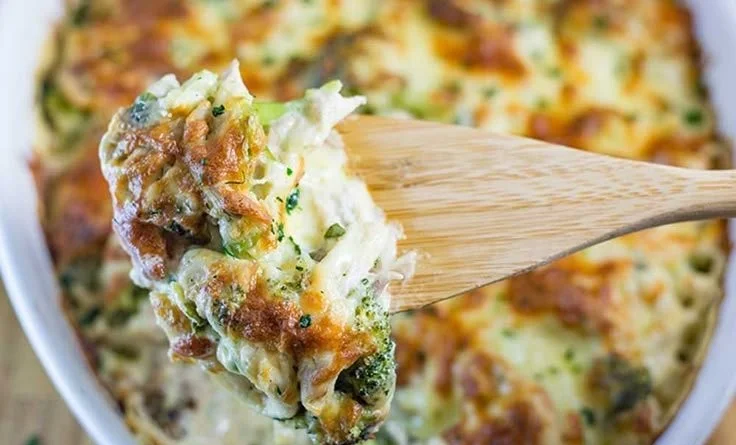 Keto Chicken Broccoli Casserole