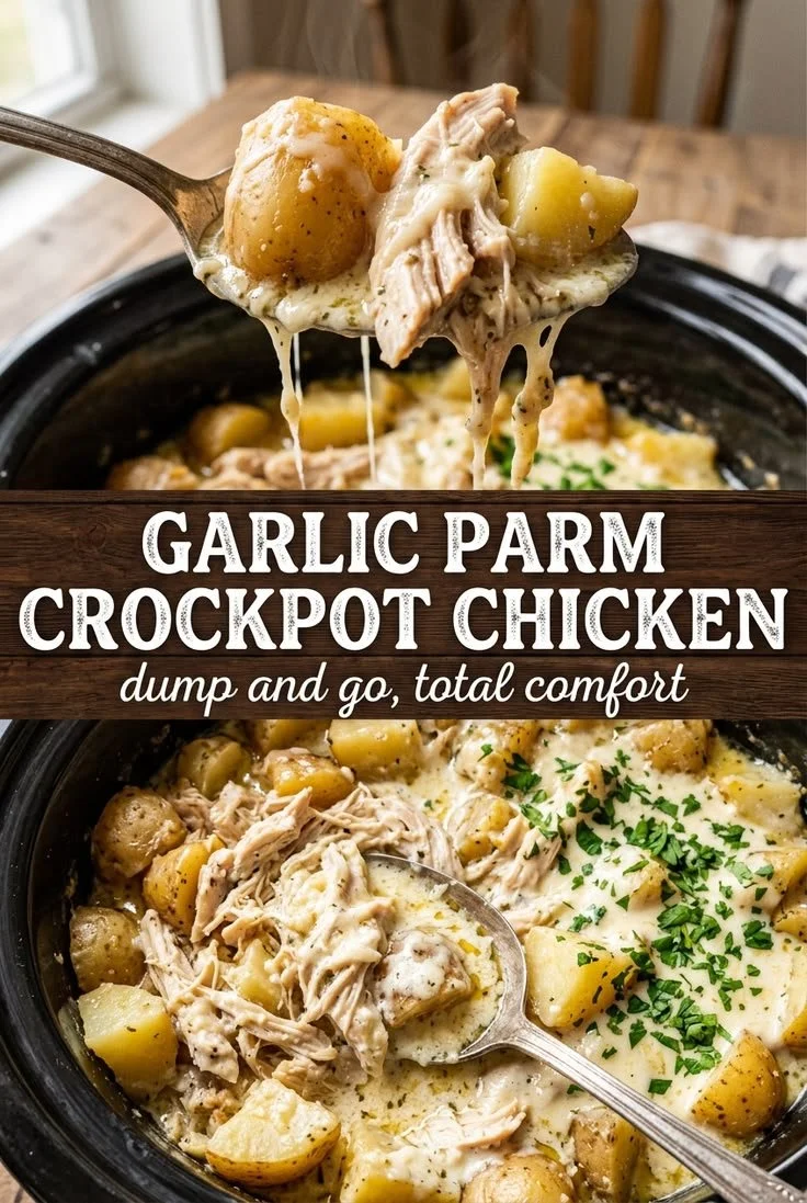 Delicious and hearty crockpot dinner recipe for busy weeknights