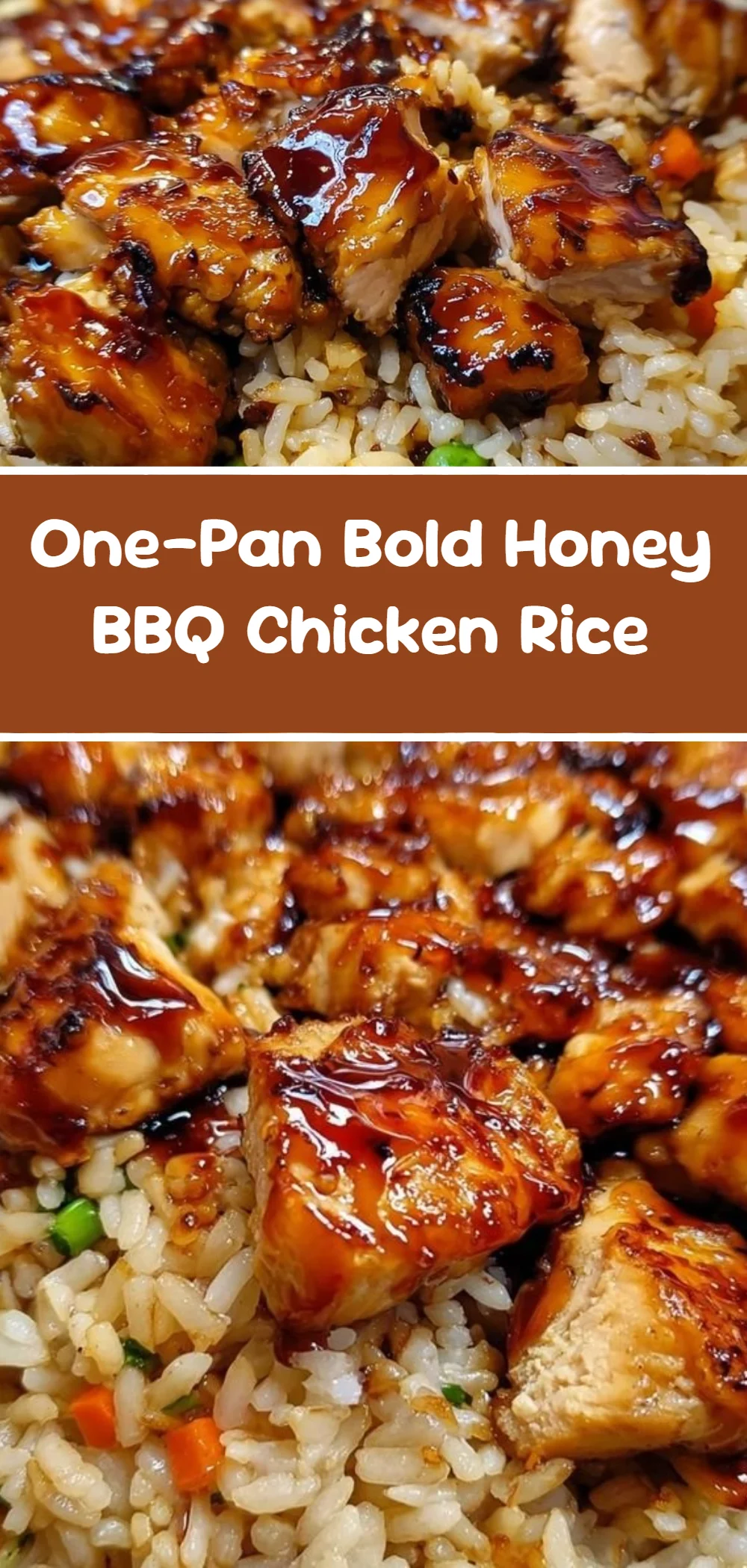 One-Pan Bold Honey BBQ Chicken Rice