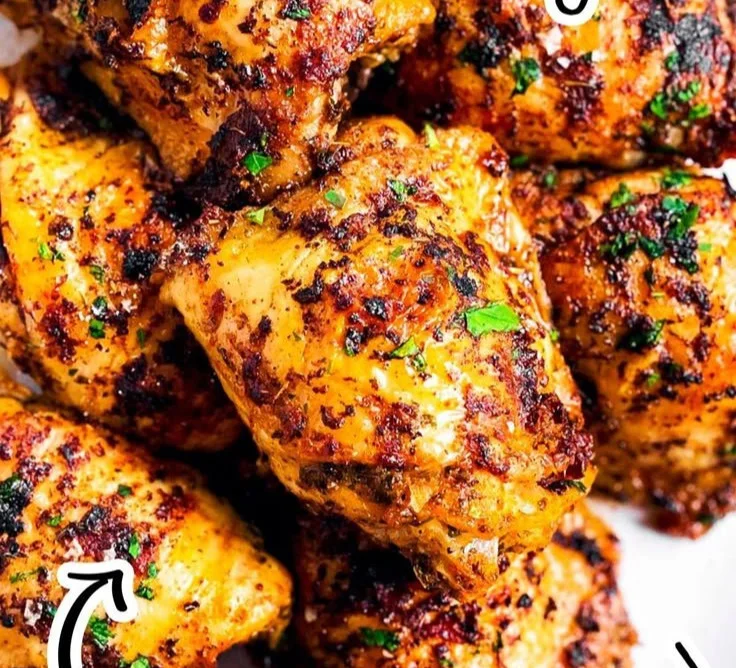 Oven Baked Chicken Thighs