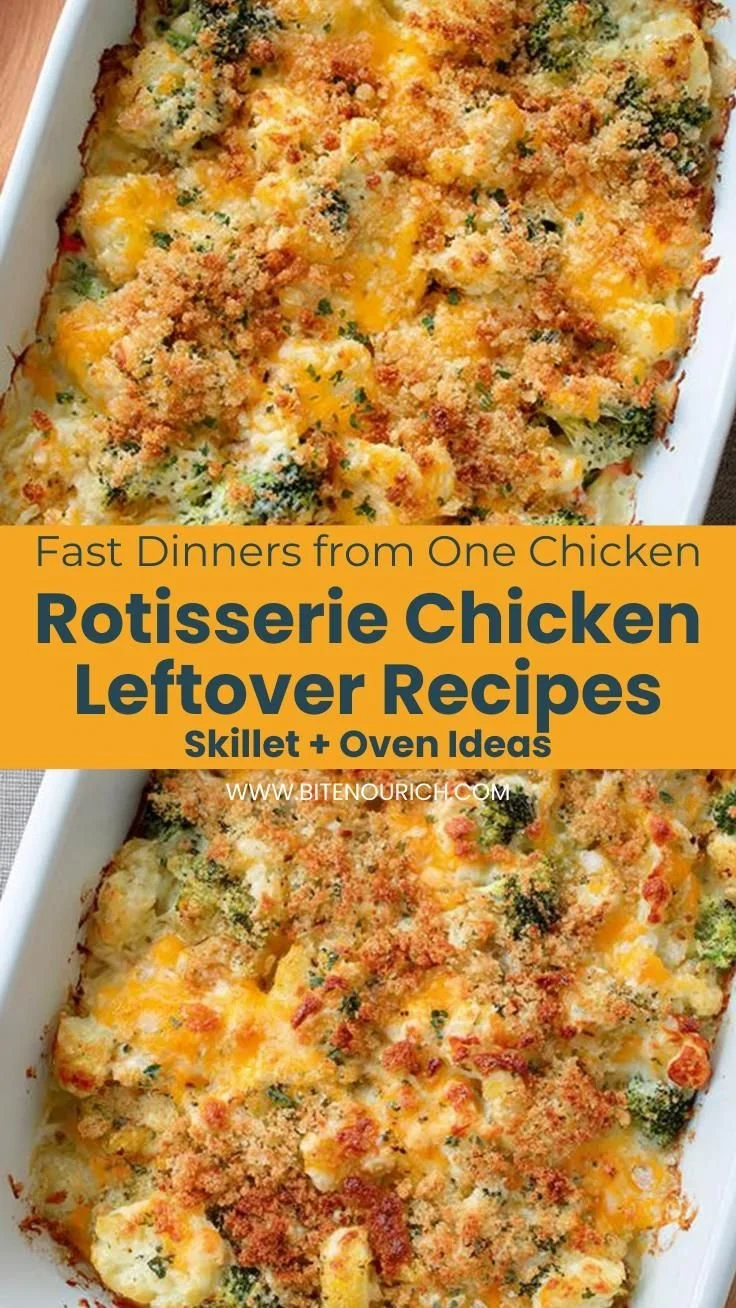 Delicious leftover recipes using rotisserie chicken for quick meals