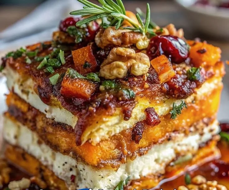 Vegetarian Lasagna with Roasted Vegetables