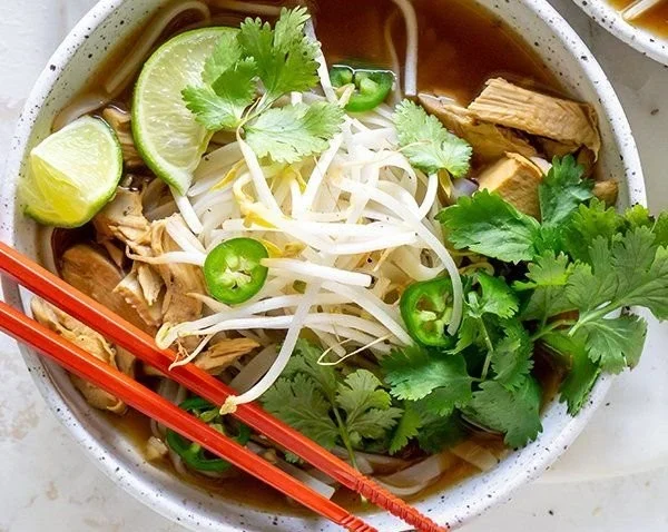 Simple Chicken Pho Recipe | Easy Pho Soup Dinner Ideas, Easy Chicken Pho Soup Recipe