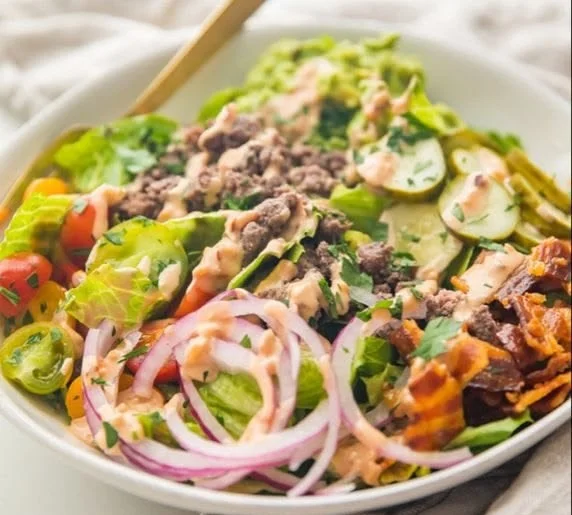 Whole 30 Burger Bowl