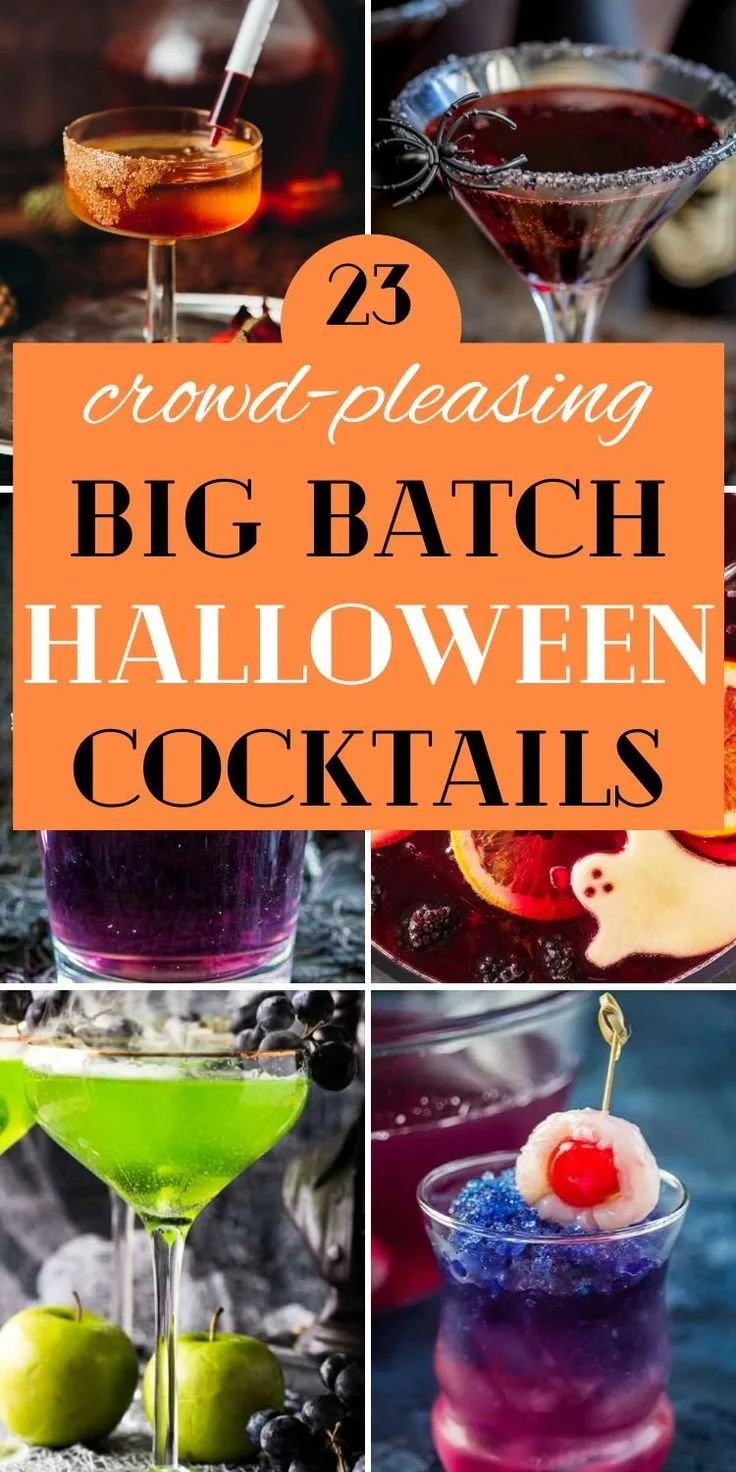 Spooky Halloween cocktail recipes for a crowd
