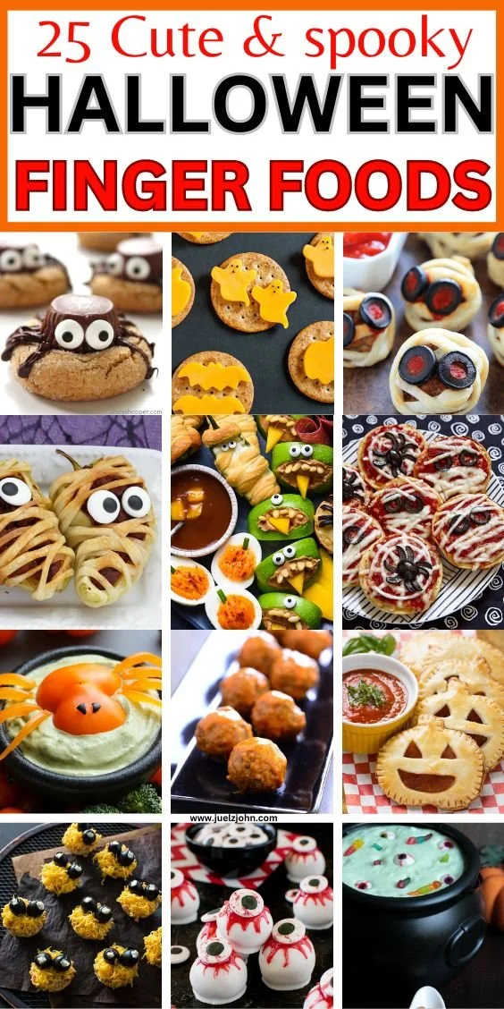 Delicious Halloween finger food ideas for parties and gatherings