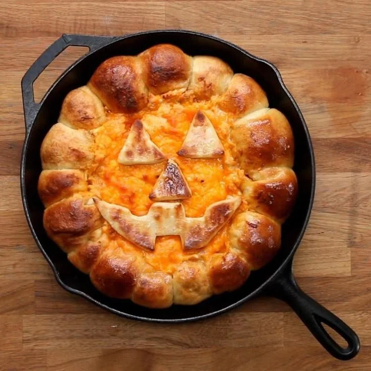 A spread of spooky Halloween recipes including treats and spooky dishes.