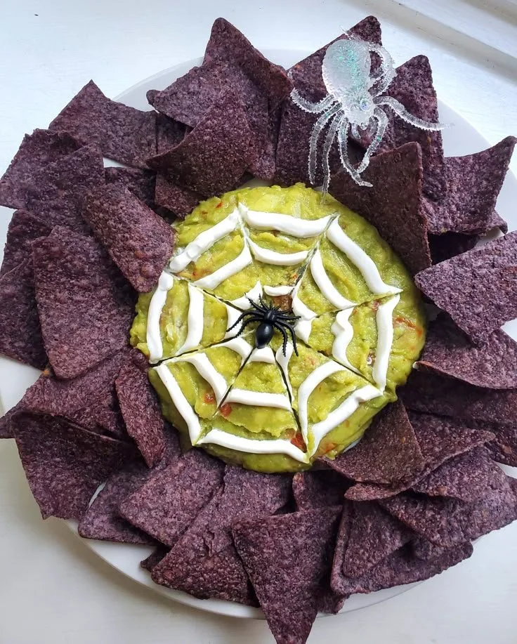 Delicious Spiderweb Guacamole recipe by Women of Today