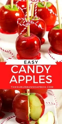 Delicious homemade candy apples recipe for a perfect fall treat