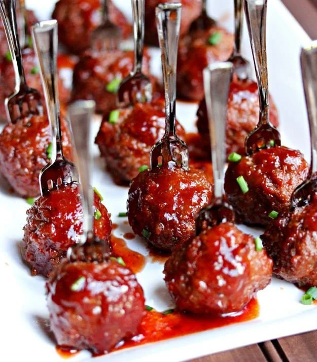 Sweet & Tangy Balls appetizer for parties and cocktails